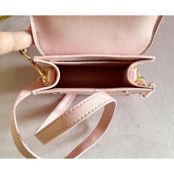 Barbie Mini Purse by Truly Crossbody Blush Pink Adjustable Straps - Picture 7 of 8
